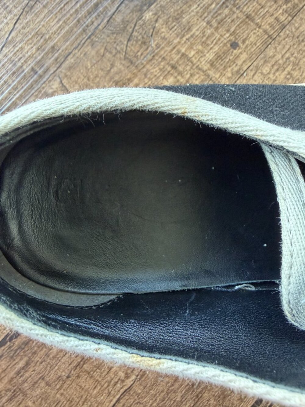 Dior Walk'N'Dior Black Canvas Sneakers, Size 5 1/2 - Picture 8 of 14